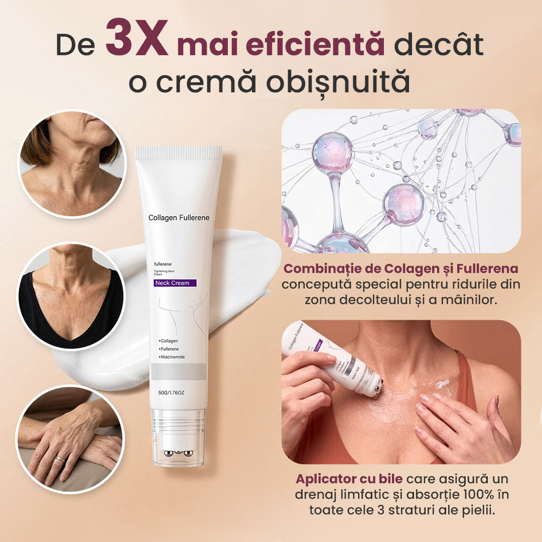 Crema din colagen cu aplicator metalic
